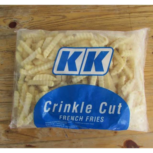 

KK CRINKLE CUT 1KG [KENTANG GORENG]