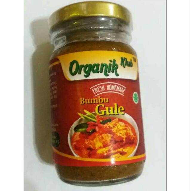 

Bumbu Gule Organik Fresh Homemade/Bumbu Gulai Organik