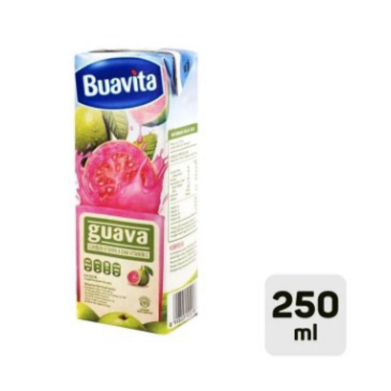 

BUAVITA JAMBU / GUAVA Minuman Jus Kemasan [250 mL]