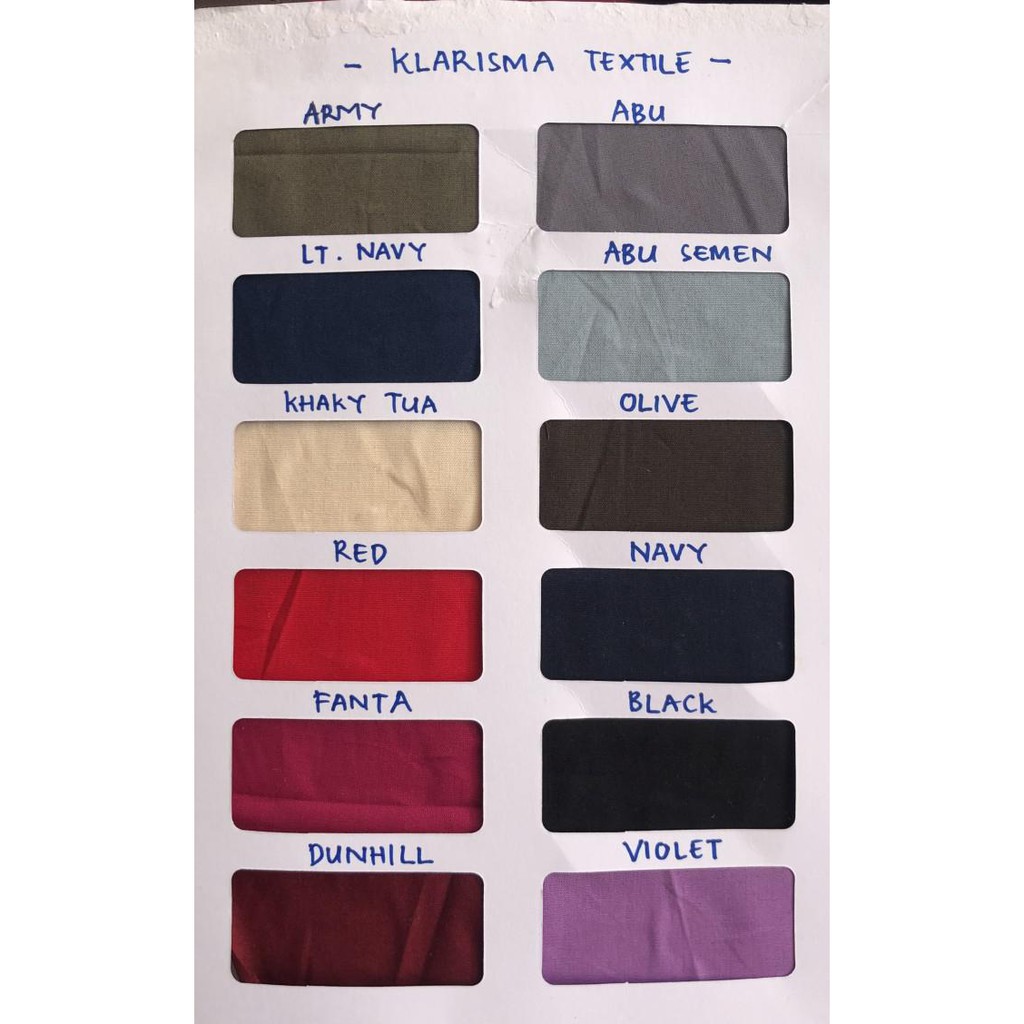 Kain Katun Jepang Polos Original Tokai Senko