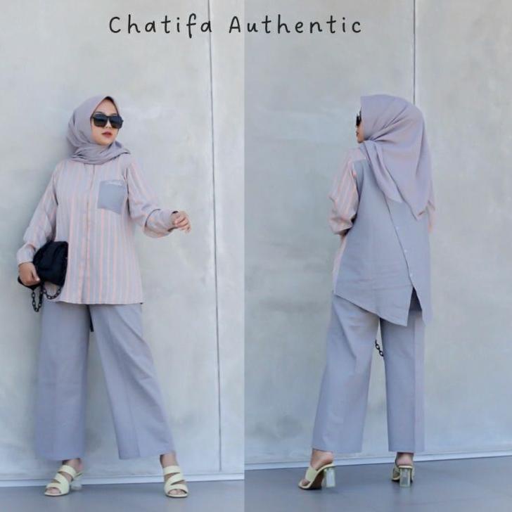 Hot Sell.. set kulot  ayunda  terbaru by chatifa original 100%