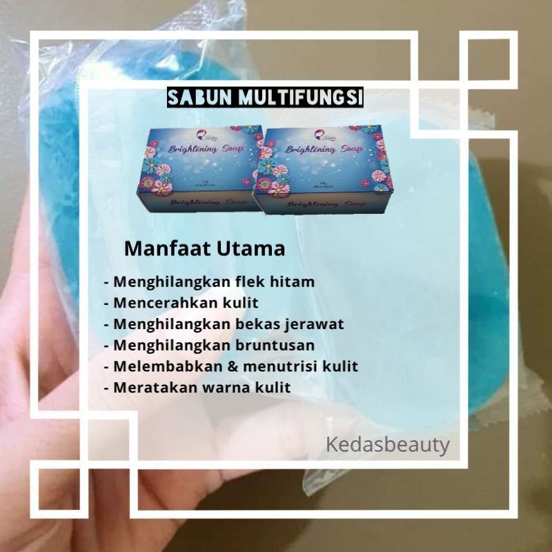 KEDAS BEAUTY BRIGHTENING SOAP 100%ORIGINAL BPOM