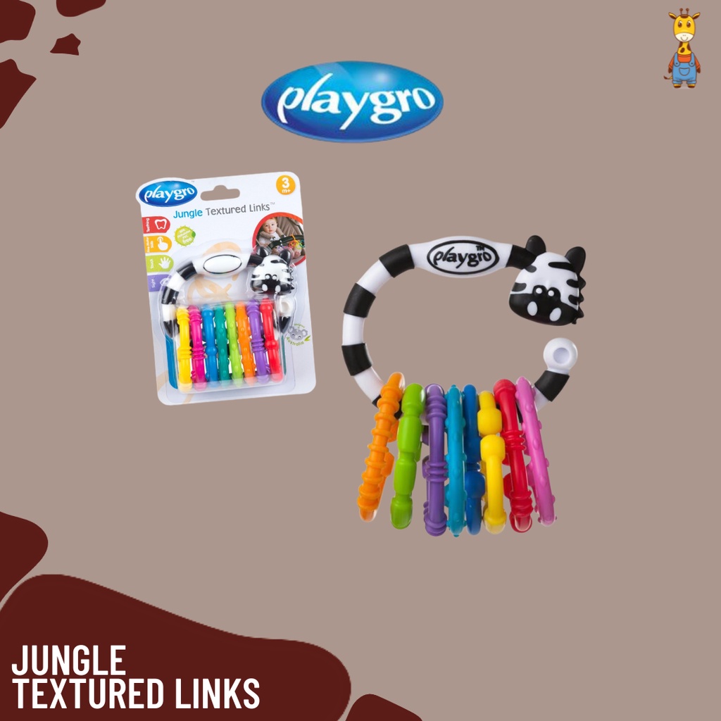 Playgro Jungle Textured Links