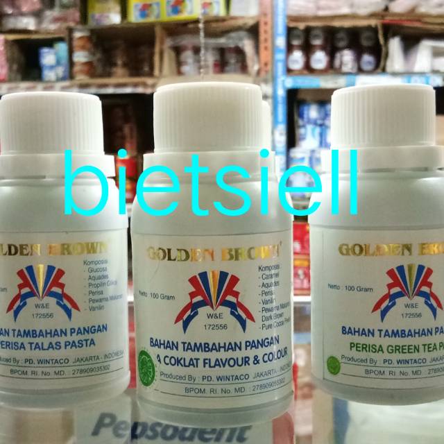 

golden brown perisa coklat 100 gr