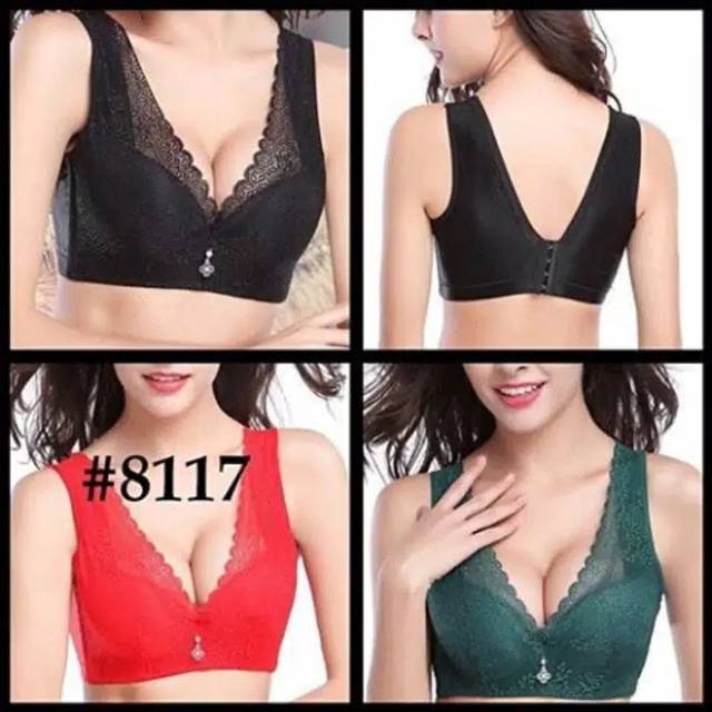 TALLY Bra Penekan Lemak 8117 Size 42D - 44D JUMBO Original