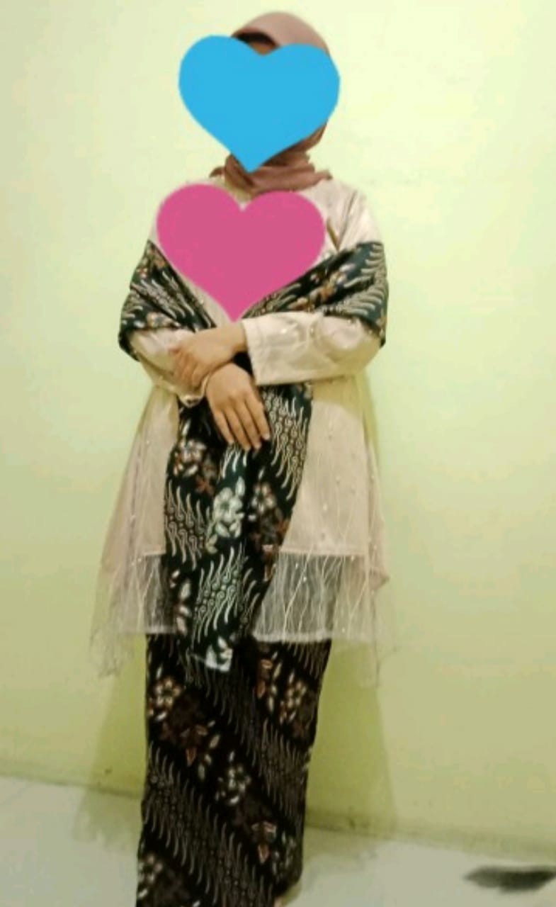 Maura Couple - Sania Ruffle Batik Couple Ori Ndoro Jowi Garansi Termurah Shopee - Batik