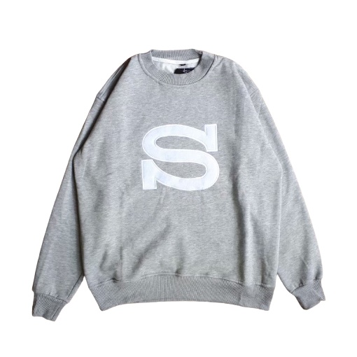 Jaket Sweater Crewneck Stssy Grey – Edition Fashion Trendy Casual Pria Good Brand Quality