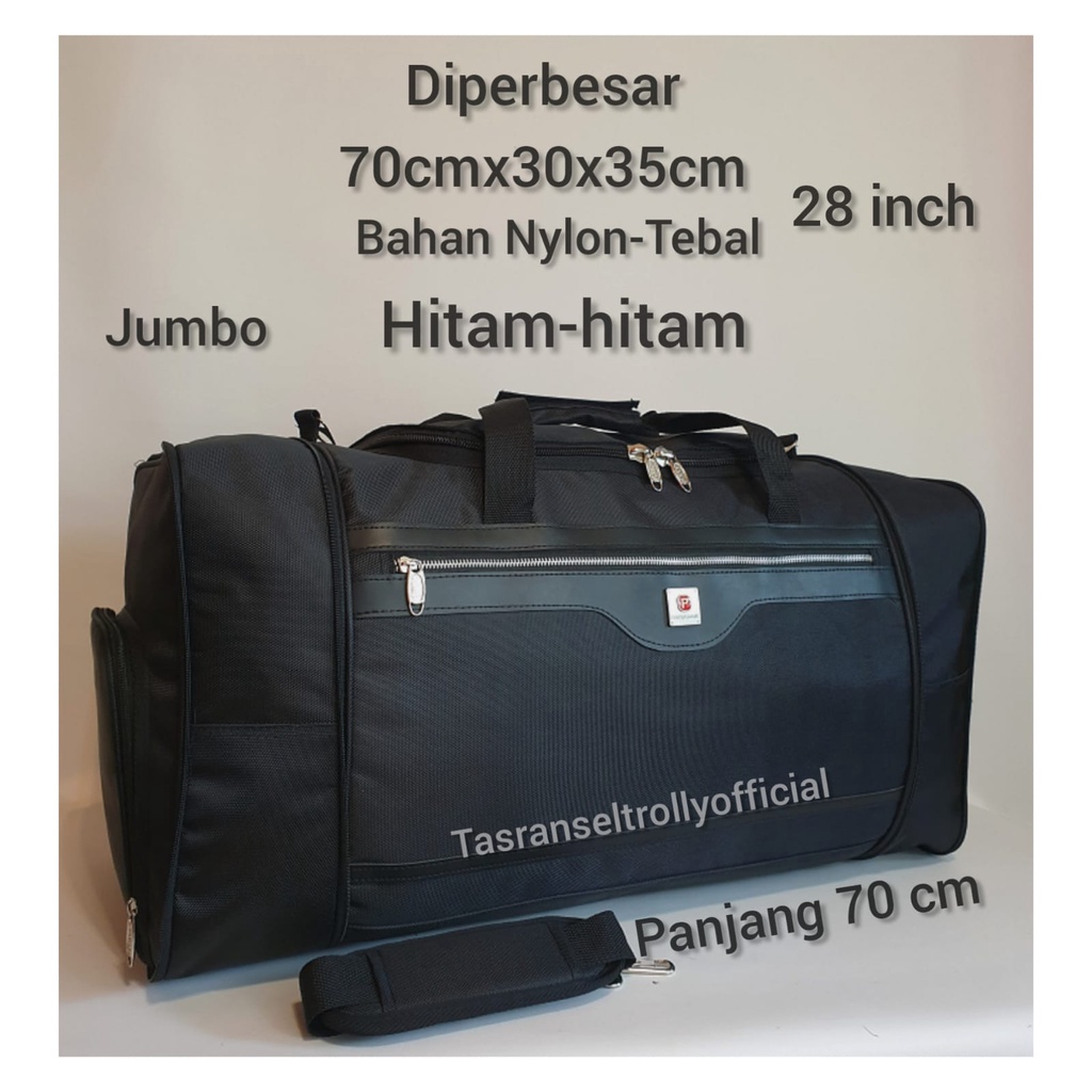 Tas Pakaian Travel Bag Polo Interclub 70cm -up Besar 100%original