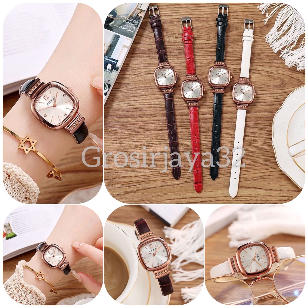 Jam Tangan Wanita NAIRA Gaya Retro Untuk Bisnis Korean fashion murah jam analog GROSIRJAYA32