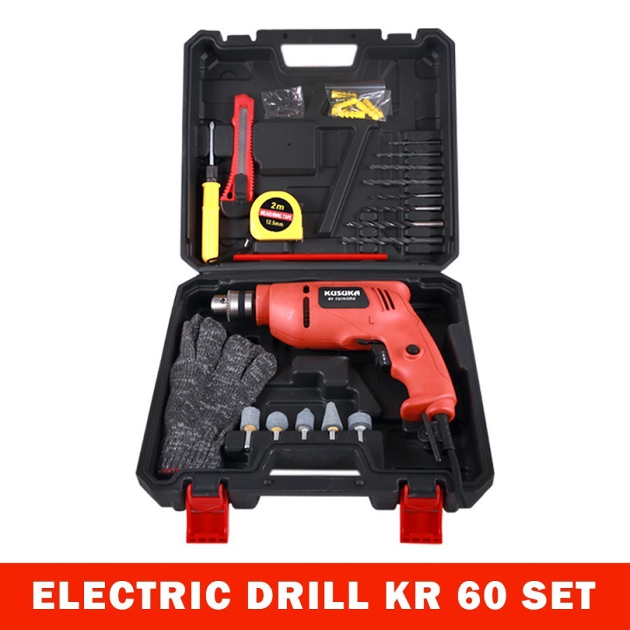 KUSUKA Mesin Bor/Electric drill 10mm KR-60 Terlaris dan termurah