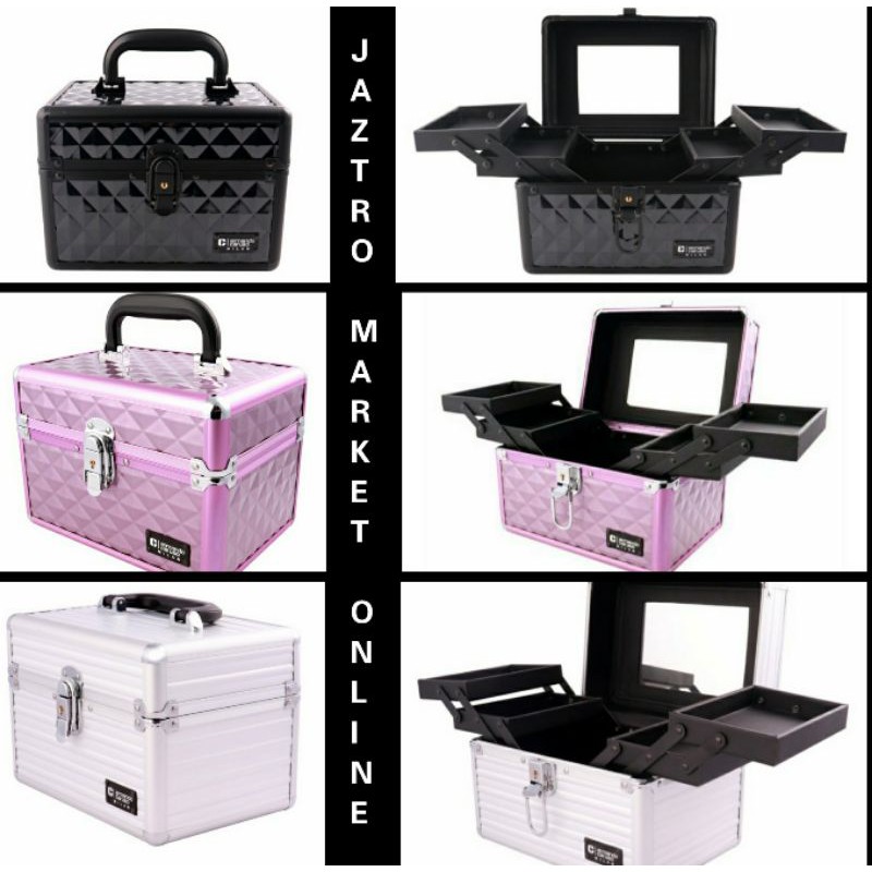 PROMOSI ARMANDO CARUSO MILAN BOX KOSMETIK BEAUTY CASE TAS MAKE UP ORIGINAL DISKON MURAH BAG KOPER