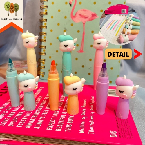 

Stabilo Unicorn Little Dream 1 Set 6 Pcs Warna Pastel Free Pouch Murah Bagus Imut Unicorn Head Highlighter Fancy Best Gift Present For Birthday Event Souvenir Alat Tulis Kantor Sekolah Ready Grosir Kado Ulang Tahun READY COD