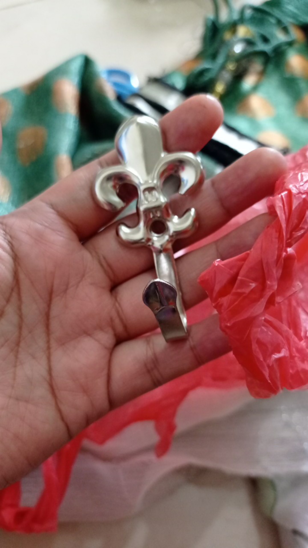 Hook Trisula Cantolan Kait Gordyn Gorden 1 Pasang Medan Jakarta Palembang Surabaya