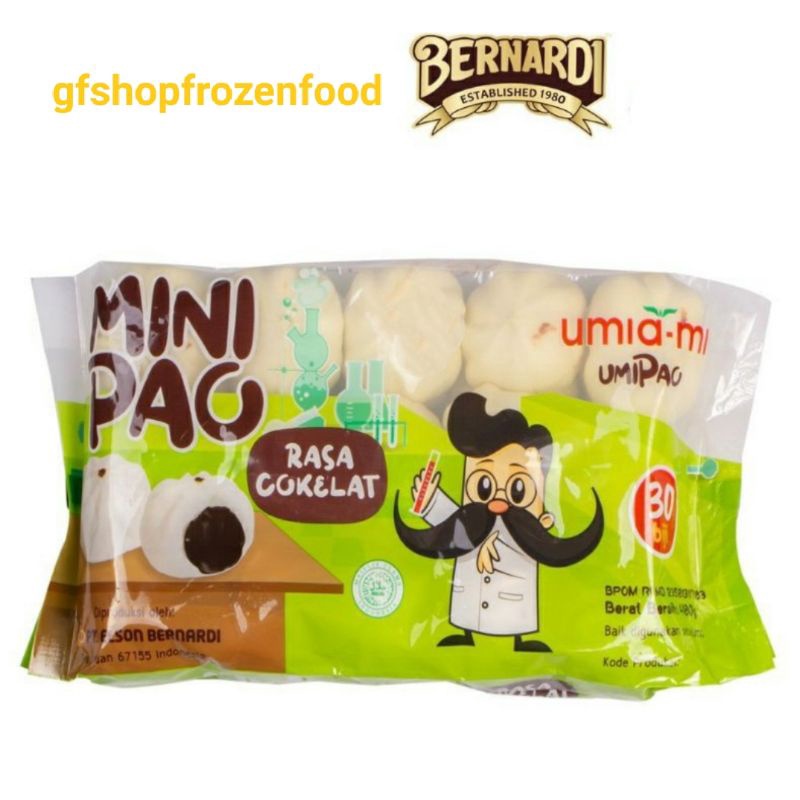 

Umia-mi Minipao Rasa Coklat Isi 30 / Frozen Food