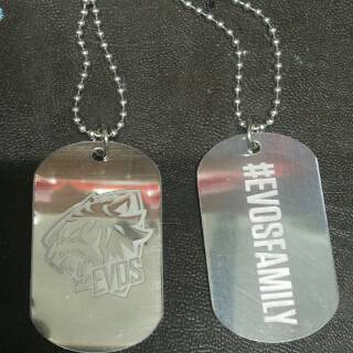 Dog Tag, Photo Tag, Army Tag, Logo Tag, Aneka Tag di Grafir Bolak-balik