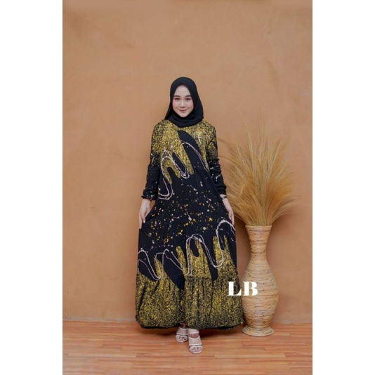 ( PROMO) GAMIS TWILL , TERMURAH DANTERLARIS || GAMIS RAYON MURAH || DASTER MALAMAN-Rania 2