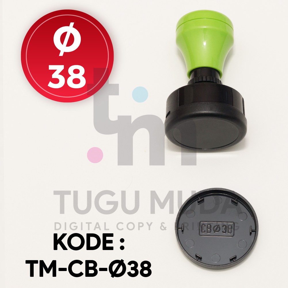 

Gagang Stempel Flash BULAT/LINGKARAN D38 (∅38mm) - TM-CB-DIAMETER 38