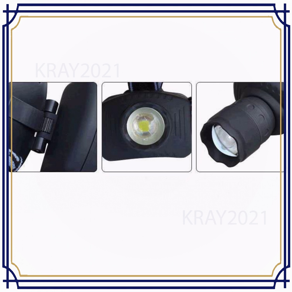 Senter Kepala Headlamp Flashlight 3W - TK17