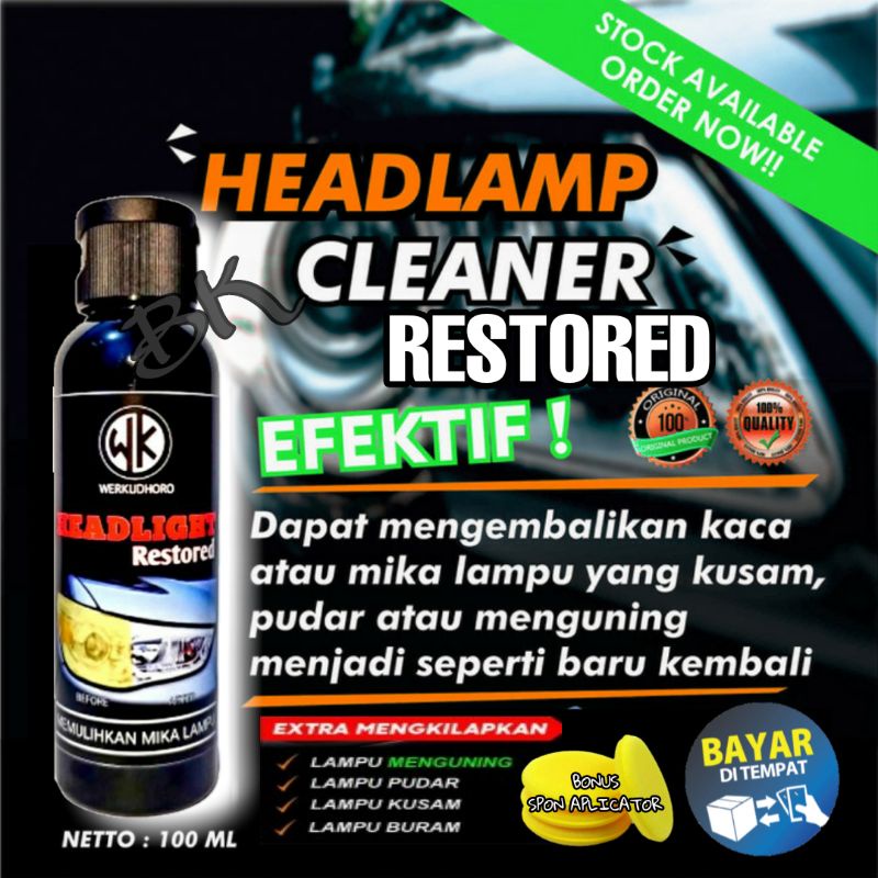 Pengkilap lampu mobil menguning &amp; pengkilap body mobil/headlamp polish/pengkilap body paket hemat