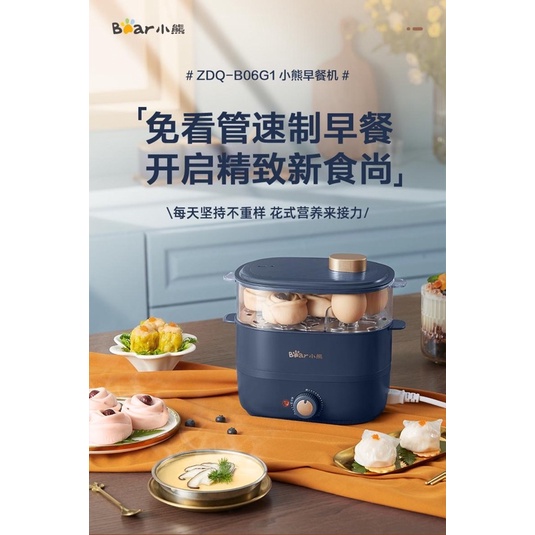 Bear Electric Steamer Navy