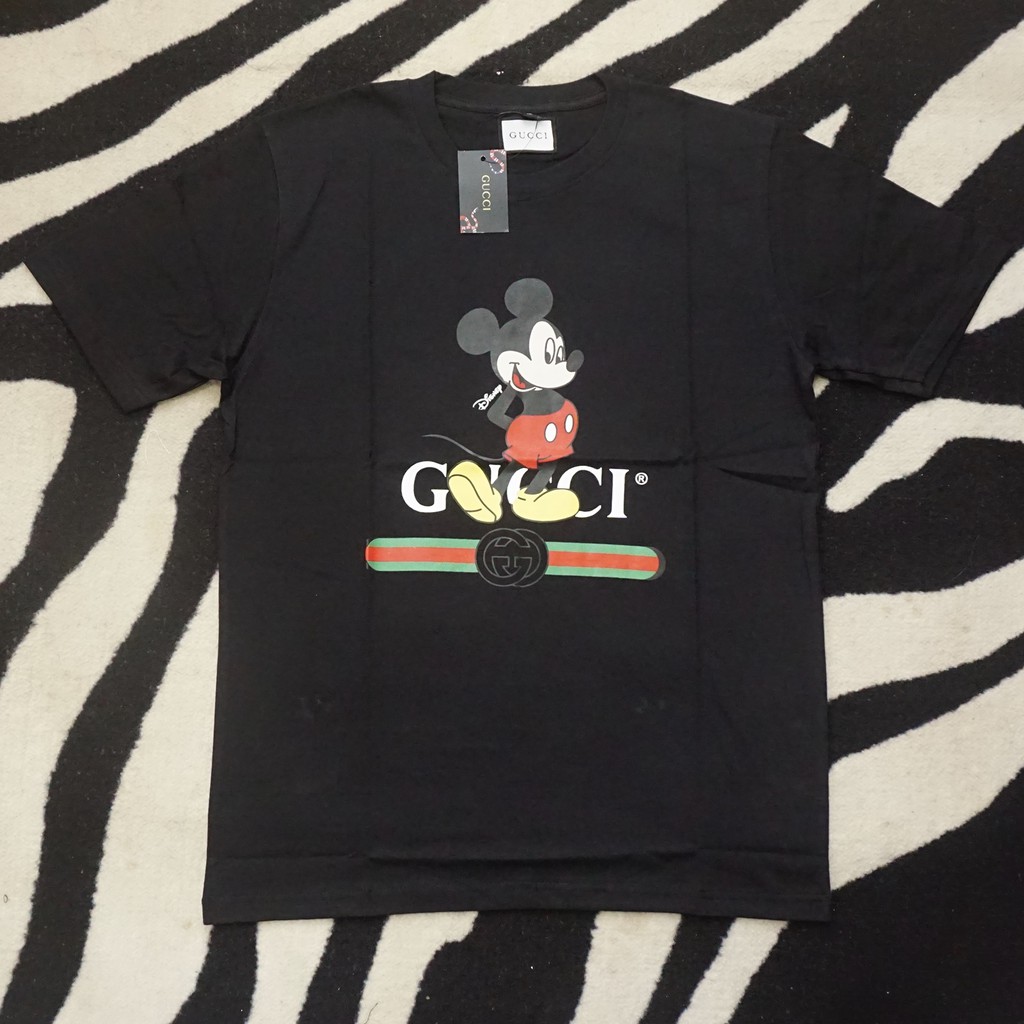baju gucci mickey mouse