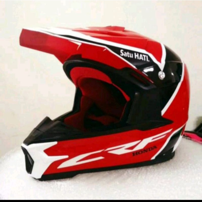 Helm Honda CRF Original Size XL