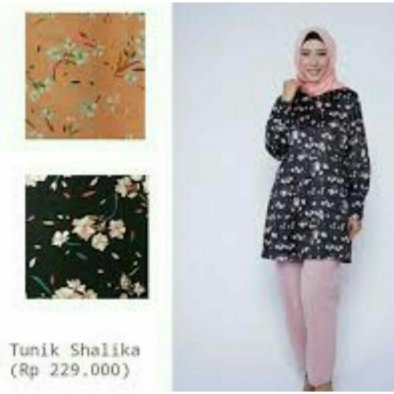 [PROMO] Elzatta Tunik motif baju elzatta muslim - Tunik Shalika