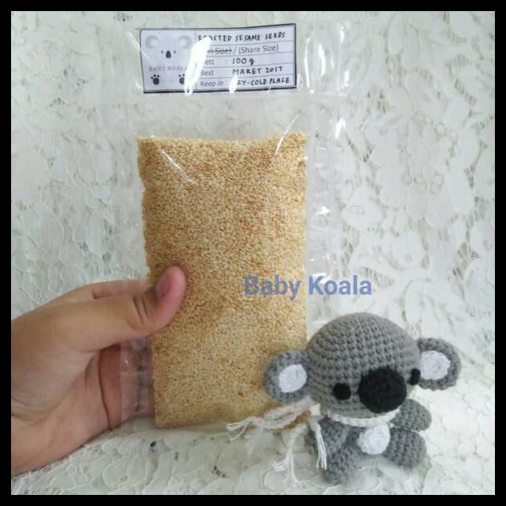 

HOT SALE Roasted Sesame Seeds | Biji Wijen Panggang 100 gram terjamin