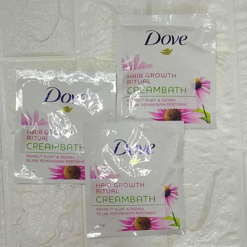 Dove creambath krimbat rambut hair 30gr