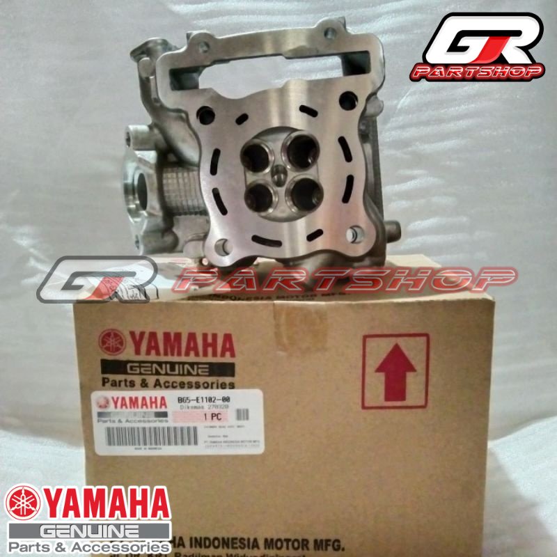 blok head aerox lexi original yamaha cylinder head ori ygp