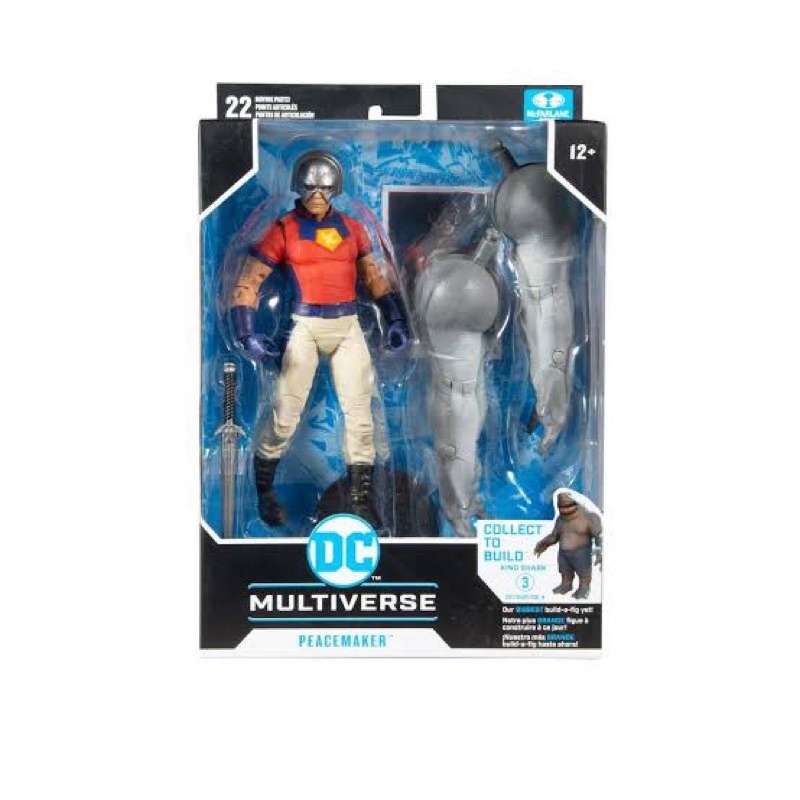 The Suicide Squad Peacemaker Action Figure by McFarlane Toys 7inch
