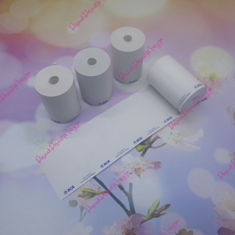 

Kertas Struk Kasir / Kertas Roll Thermal Ukuran 57X38 mm