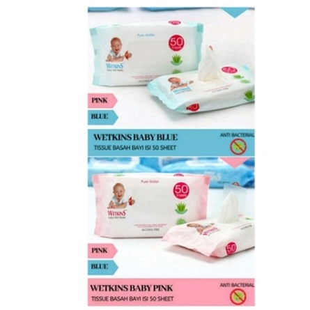 TISSUE BASAH BABY BUY 1 GET 1 TISU BASAH BAYI WET WIPES 50s