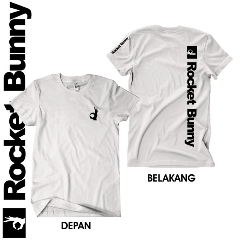 NEW!! Kaos RocketBunny Bodykit Kaos Mobil kekinian Santai kaos hits distro murah Rocket