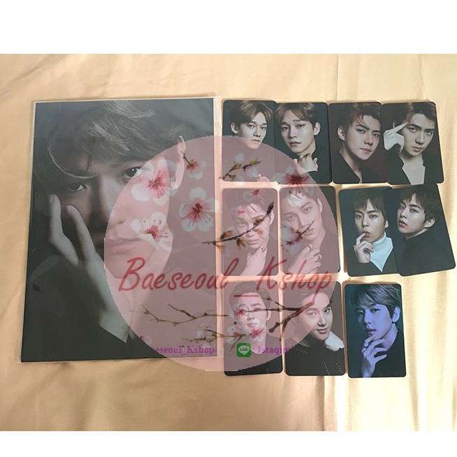 PHOTOCARD PC HOLO HOLOGRAM EXO CHEN KAI XIUMIN BAEKHYUN SUHO FLO ROUND 3 OFFICIAL
