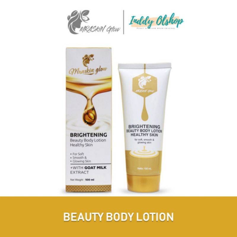 Body Lotion MRASkin Glow / Brightening Body Lotion MRASkin Glow Original BPOM