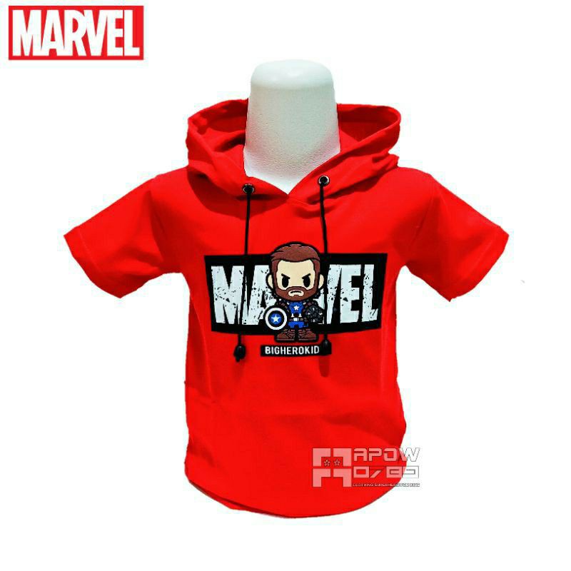 Hoodie Marvel /Boboiboy kaos Anak murah karakter terlaris