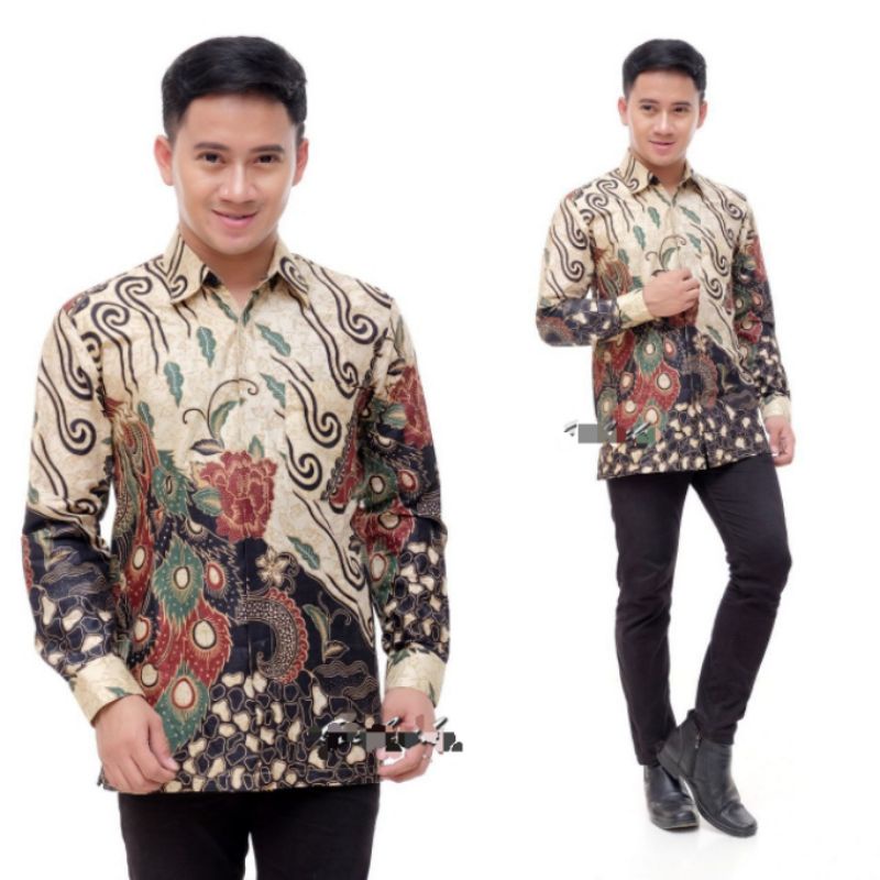 Kemeja Batik/ Kemeja Batik Lengan Panjang/ Kemeja Dewasa