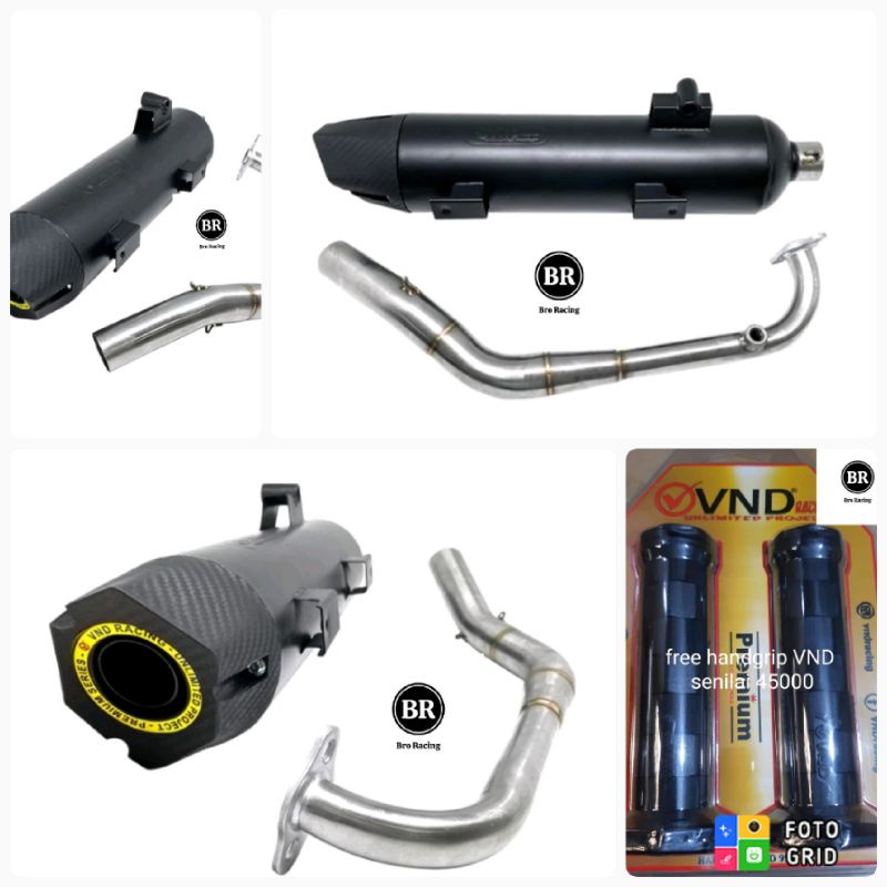 KNALPOT VND AK777 B1 PCX 160 - original