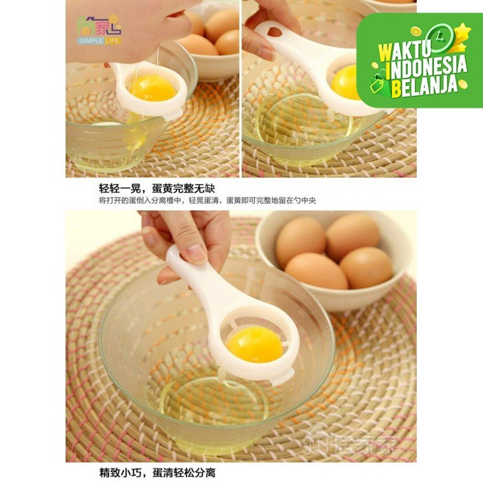 Alat Pemisah Kuning dan Putih Telur Egg White Separator Telor Praktis