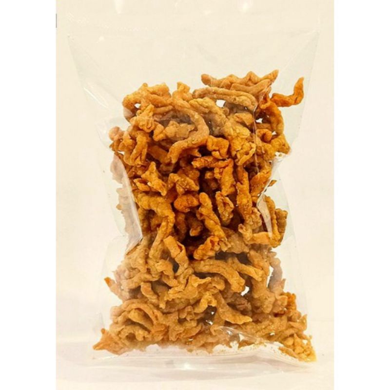 

keripik usus crispy gurih kriuk termurah
