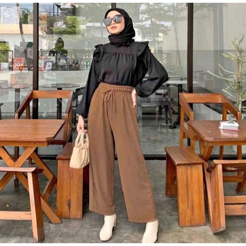 COD KULOT WANITA // KULOT MURAH // KULOT CRINGKLE // KULOT WANITA HWS // KULOT // KULOT JEANS // FAS