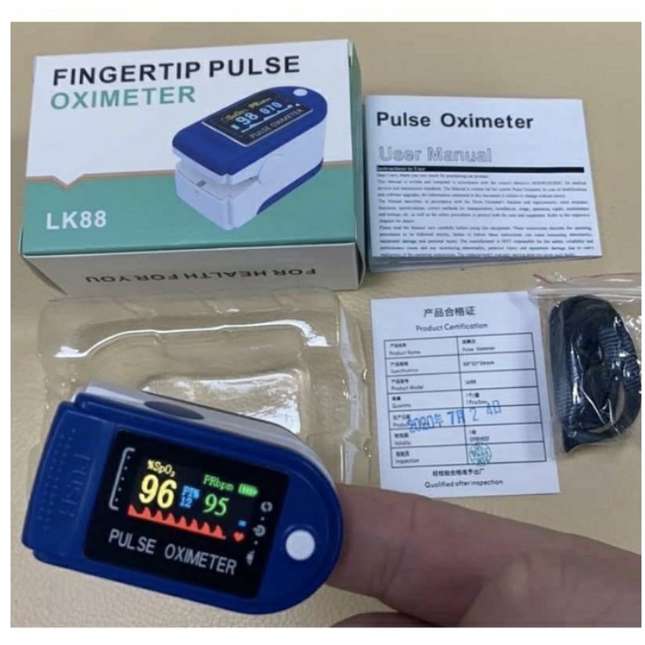 Oximeter Alat Ukur cek Saturasi oksigen dalam darah Oxymeter