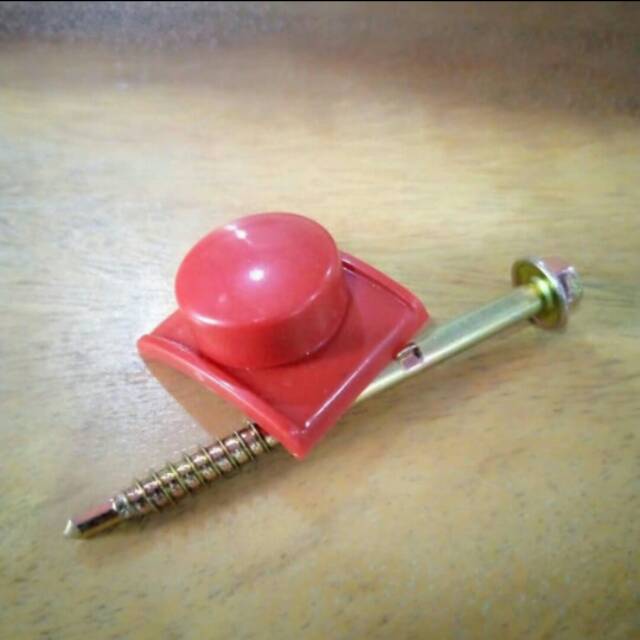 Roof seal & screw Atap upvc shunda merah