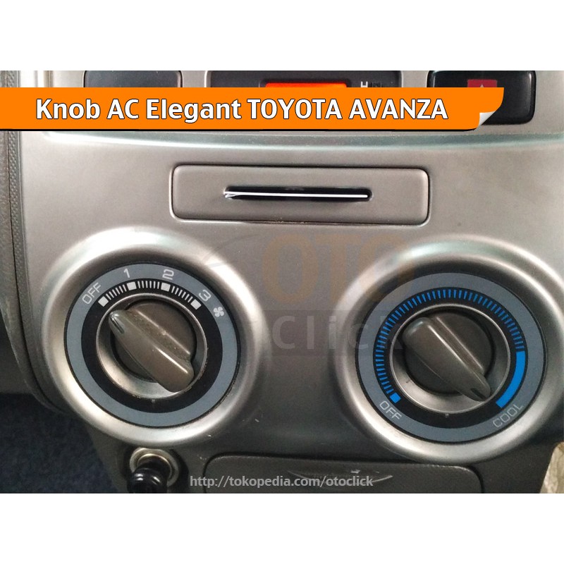 Knob AC Elegant Bundar untuk Mobil Toyota Avanza MURAH