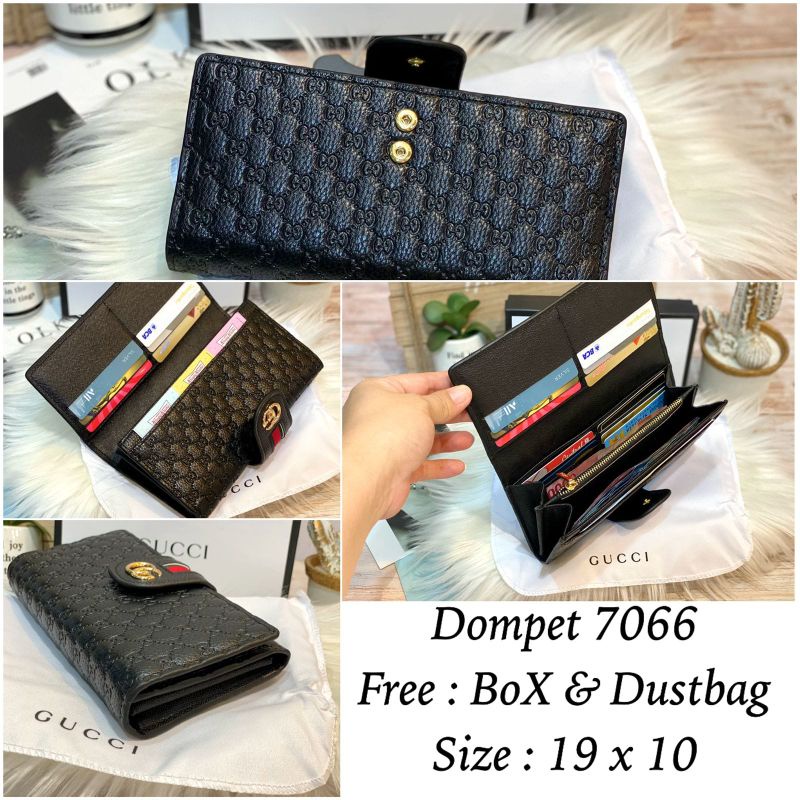 Dompet Panjang Kancing Wanita 7066