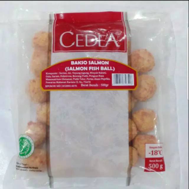 

Cede baso bakso salmon 500gr