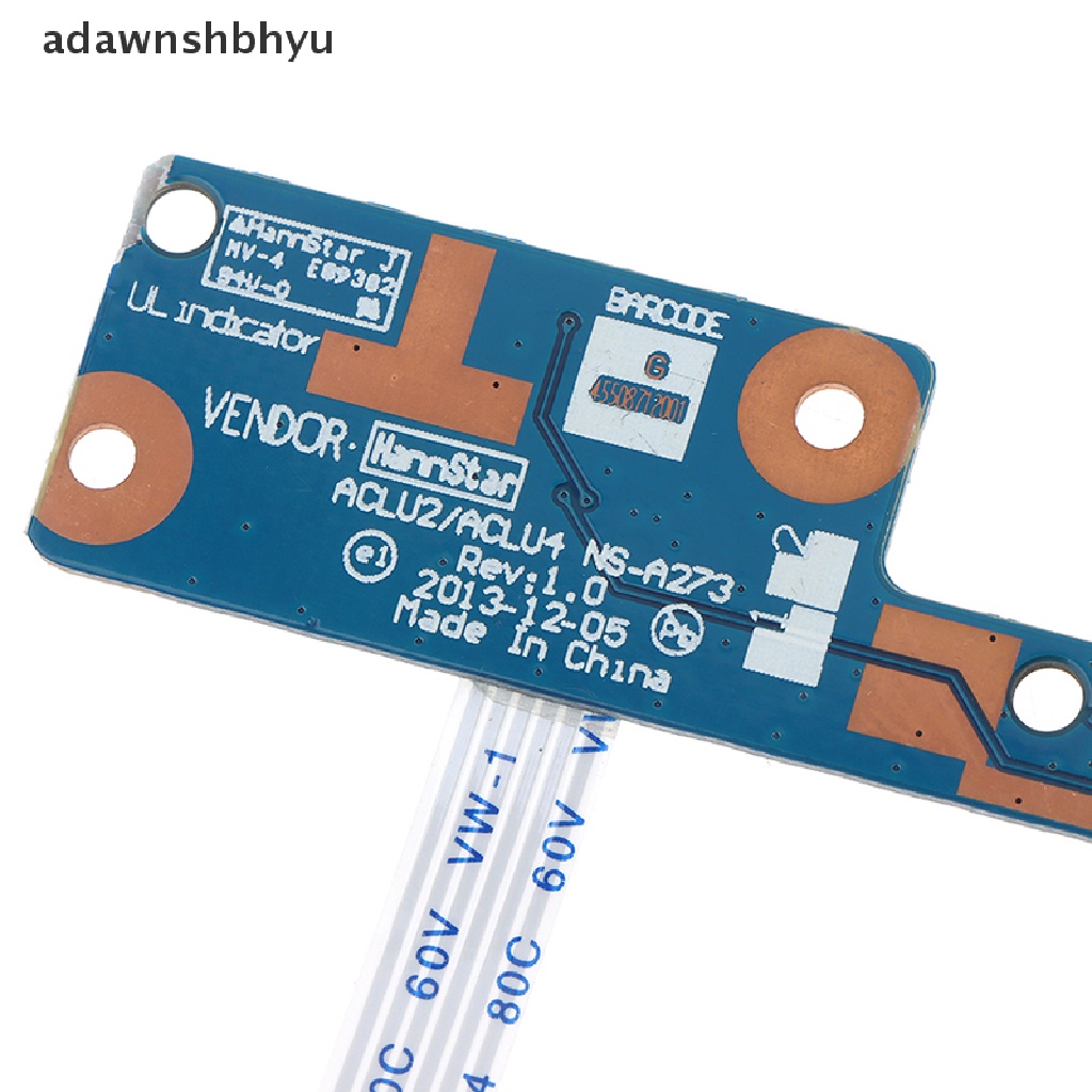 Adawnshbhyu Papan Tombol Power Dengan Kabel Untuk Reparasi Lenovo Z50 G50-30 45 70 80M Z50-75