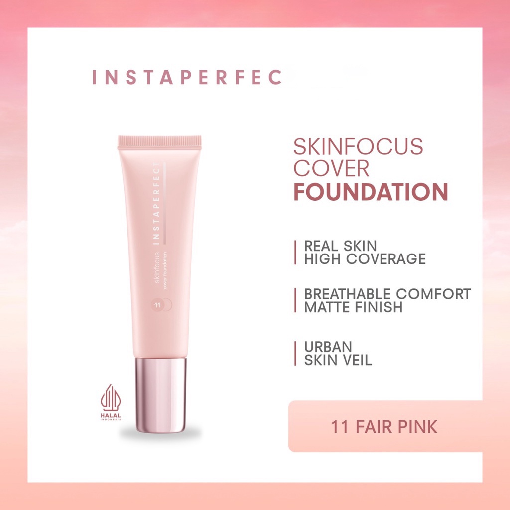 WARDAH Instaperfect Skinfocus Cover Foundation 30mL