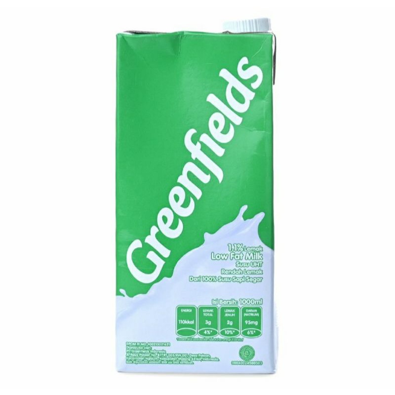 

Greenfields UHT Low Fat